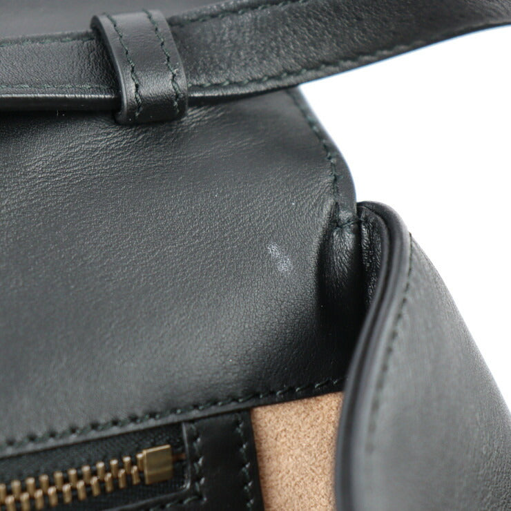 美品 GUCCI グッチ クイーンマーガレット トップハンドル バンブー ハンドバッグ 476531 カーフレザー ブラック アイボリー ゴールド金具 2WAY ショルダーバッグ 蜂 bee ビー