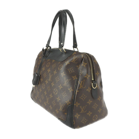 LOUIS VUITTON ルイ ヴィトン レティーロ モノグラム ハンドバッグ M50058 PVC レザー ブラウン ブラック ゴールド金具 2WAY ショルダーバッグ ボストンバッグ ビトン