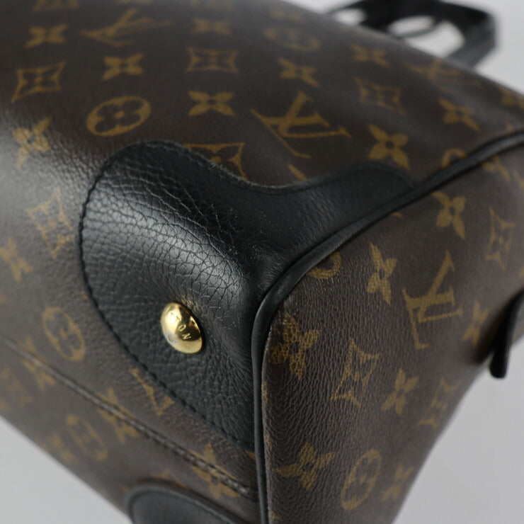 LOUIS VUITTON ルイ ヴィトン レティーロ モノグラム ハンドバッグ M50058 PVC レザー ブラウン ブラック ゴールド金具 2WAY ショルダーバッグ ボストンバッグ ビトン
