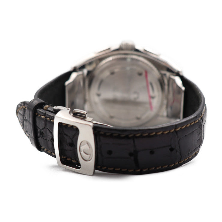 美品 CITIZEN シチズン 魂耀 グランドコンプリケーション カンパノラ 腕時計 BZ0030-16F ステンレススチール クロコダイル シルバー ブラック 漆モデル 天地開闢 ソーラー クロノグラフ G910-T020321