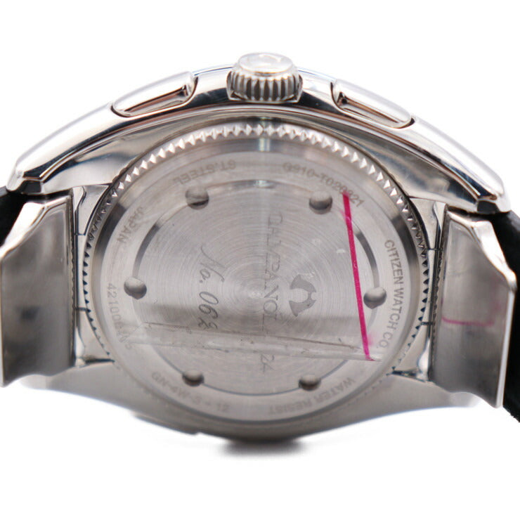 美品 CITIZEN シチズン 魂耀 グランドコンプリケーション カンパノラ 腕時計 BZ0030-16F ステンレススチール クロコダイル シルバー ブラック 漆モデル 天地開闢 ソーラー クロノグラフ G910-T020321