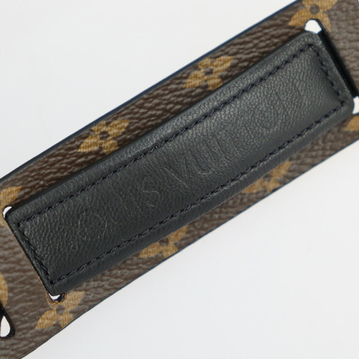 超美品 LOUIS VUITTON ルイ ヴィトン ビジェール LVシールド モノグラム その他帽子 M76727 PVC レザー ブラウン ブラック クリア フェイスシールド フェイスガード ビトン