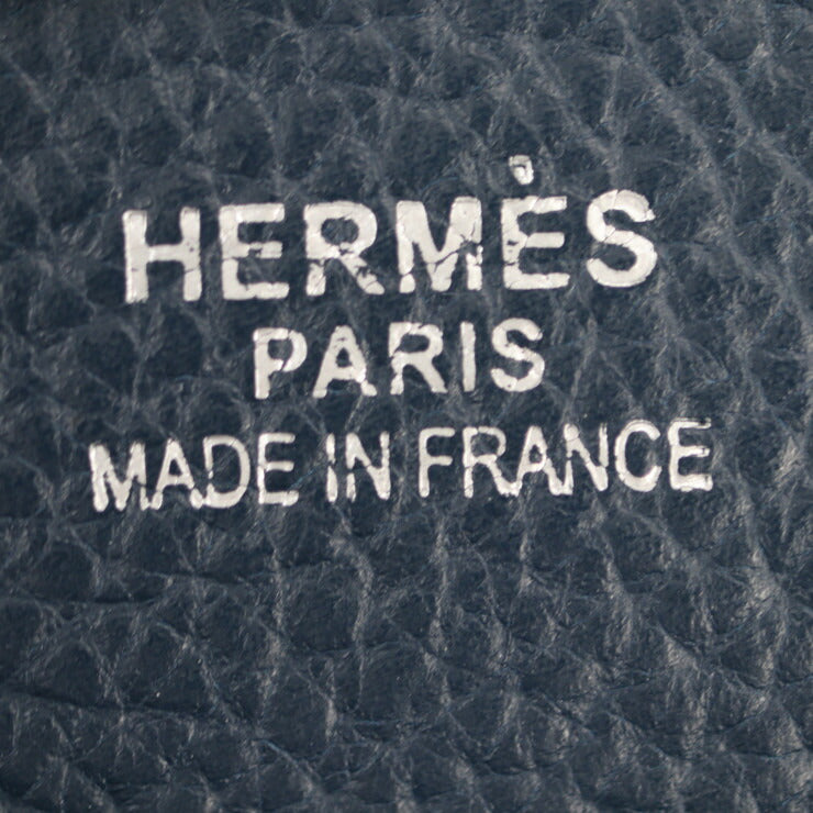 HERMES エルメス グッドニュース GM ショルダーバッグ トリヨンクレマンス ブルードプリュス ネイビー系 シルバー金具 □L刻印