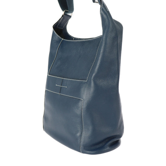 HERMES エルメス グッドニュース GM ショルダーバッグ トリヨンクレマンス ブルードプリュス ネイビー系 シルバー金具 □L刻印