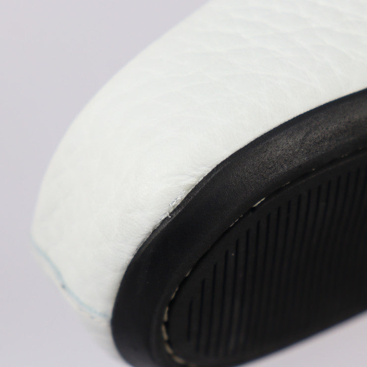 新品未使用展示品 MARNI マルニ フスベット サボ サンダル SBMS006101 表記サイズ 36 レザー ラバーソール ホワイト クロッグ 参考サイズ約23cm