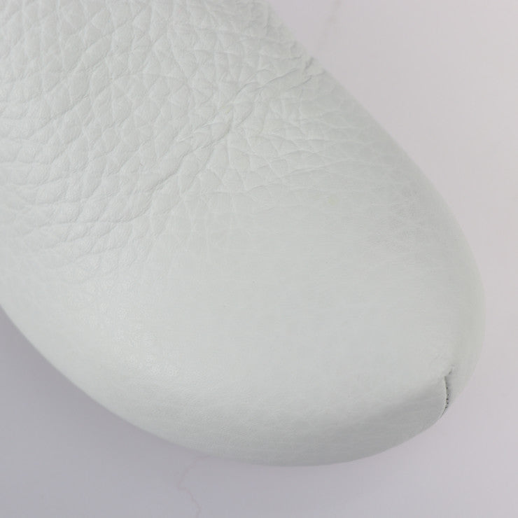 新品未使用展示品 MARNI マルニ フスベット サボ サンダル SBMS006101 表記サイズ 36 レザー ラバーソール ホワイト クロッグ 参考サイズ約23cm