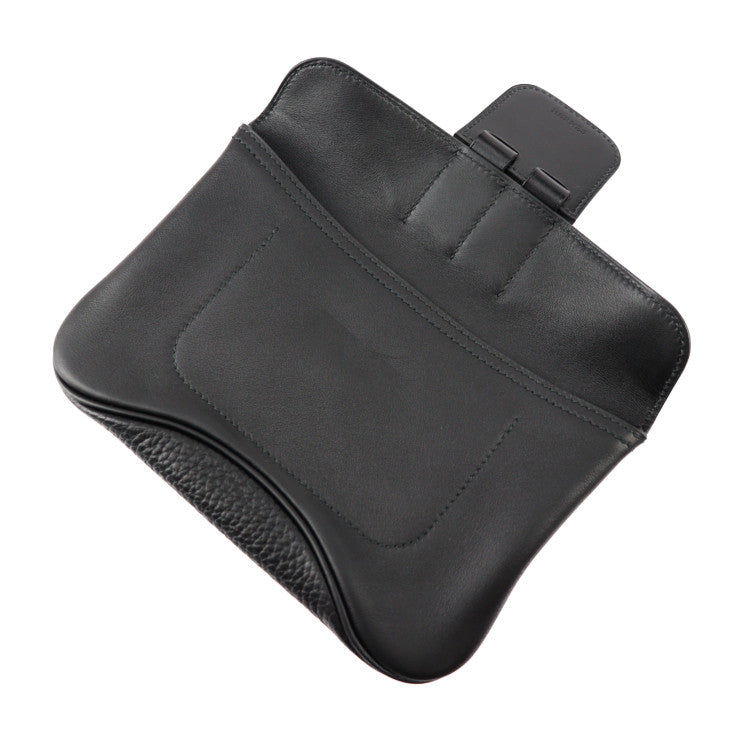 新古未使用展示品 HERMES エルメス ヴィルヴォルト 21 クラッチバッグ トリヨンクレマンス ヴォースイフト ブラック ポーチ T刻印