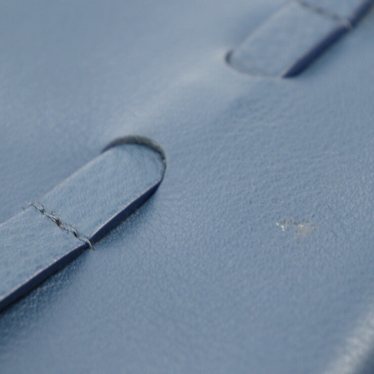 美品 BALENCIAGA バレンシアガ エブリデイトート S トートバッグ 475199 レザー ブルー ショルダートート