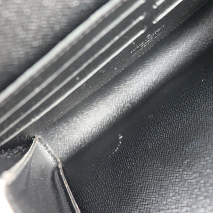 美品 LOUIS VUITTON ルイ ヴィトン ポルトフォイユ チェーン モノグラム ショルダーバッグ M67256 PVC レザー ブラウン マルチカラー シルバー金具 歌舞伎 チェーンウォレット 長財布 山本寛斎 コラボ