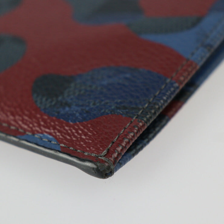 美品 LOUIS VUITTON ルイ ヴィトン ポシェットジュールGM ダミエコバルト セカンドバッグ N63292 PVC レザー マルチカラー シルバー金具 L字ファスナー クラッチバッグ ポーチ ビトン カモフラージュ 迷彩