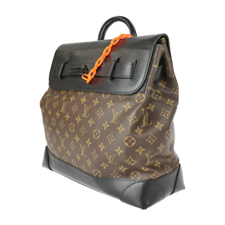LOUIS VUITTON ルイ ヴィトン スティーマー PM モノグラム ショルダーバッグ M44473 PVC レザー ブラウン ブラック ソーラレイ 2WAY ハンドバッグ ビトン