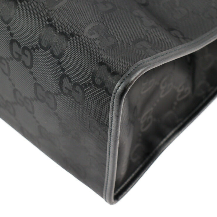 美品 GUCCI グッチ Off The Grid オフザグリッド GGナイロン トートバッグ 630353 ナイロン レザー ブラック 2WAY ショルダーバッグ