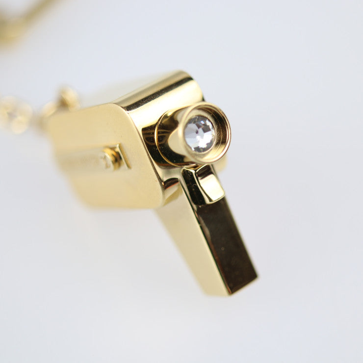 美品 LOUIS VUITTON ルイ ヴィトン ポルトクレ カンヌ その他小物 M65383 メタル ラインストーン ゴールド カメラ サングラス バッグチャーム ビトン キーホルダー