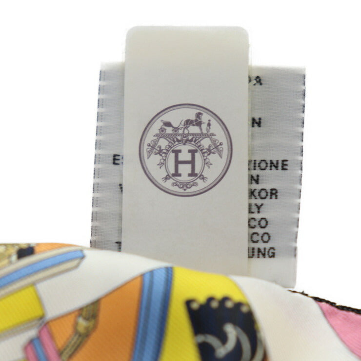 新品未使用展示品 HERMES エルメス ツイリー SPRINGS SPRINGS BAGUE スプリング スプリング スカーフ - シルク マルチカラー