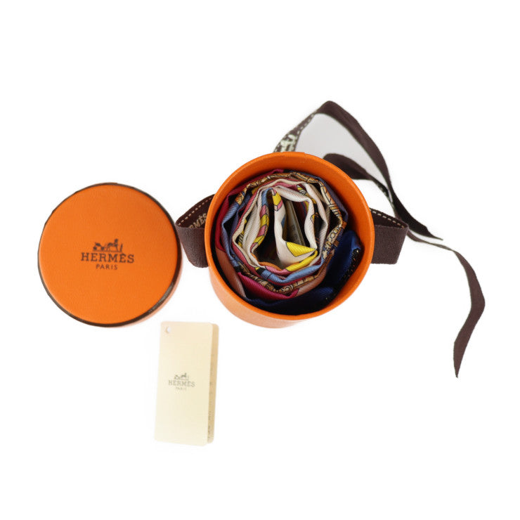 新品未使用展示品 HERMES エルメス ツイリー SPRINGS SPRINGS BAGUE スプリング スプリング スカーフ - シルク マルチカラー