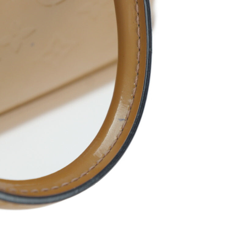 LOUIS VUITTON ルイ ヴィトン アルマBB モノグラムヴェルニ ハンドバッグ M91585 コーティングキャンバス レザー ローズヴェルール ベージュ系 ゴールド金具 2WAY ショルダーバッグ ビトン