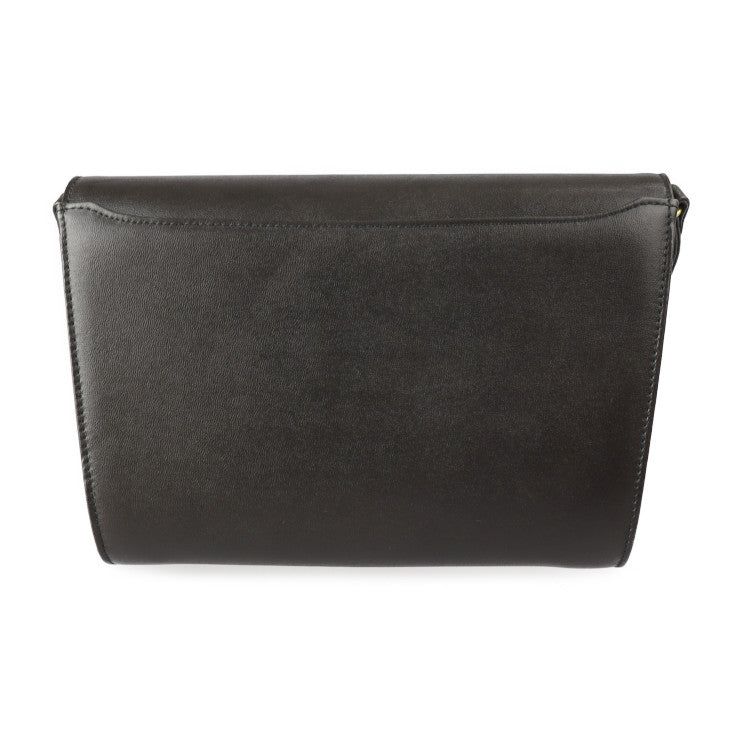 Beautiful ANDREA PFISTER bag shoulder bag DGY 26-350 leather python dark gray brown gray gold hardware 2WAY clutch bag