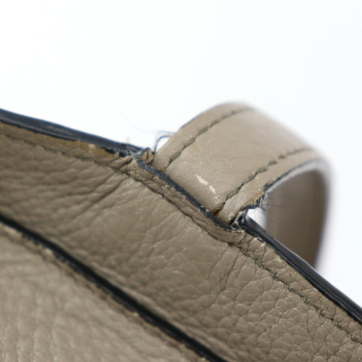 PRADA プラダ バッグ トートバッグ 1BG203 レザー ARGILLA グレー系 シルバー金具 ヴィッテロフェニックス ショルダーバッグ セミショルダー