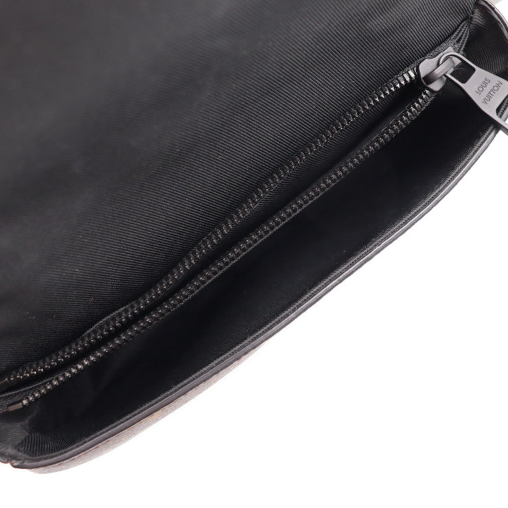 美品 LOUIS VUITTON ルイ ヴィトン Sロック スリングバック モノグラム ウエストバッグ M45864 PVC レザー ブラウン ネオンイエロー ブラック ボディバッグ ベルトバッグ ビトン