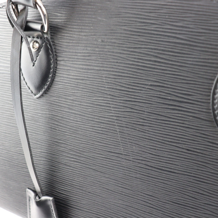 美品 LOUIS VUITTON ルイ ヴィトン ポンヌフ PM エピ ハンドバッグ M59072 レザー ノワール ブラック シルバー金具 ビトン