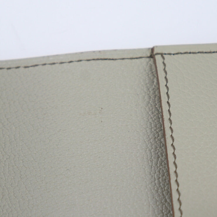 新品未使用展示品 HERMES エルメス R.M.S パスポートケース - エバーカラー ベトン ホワイト系 シルバー金具 パスポートカバー B刻印