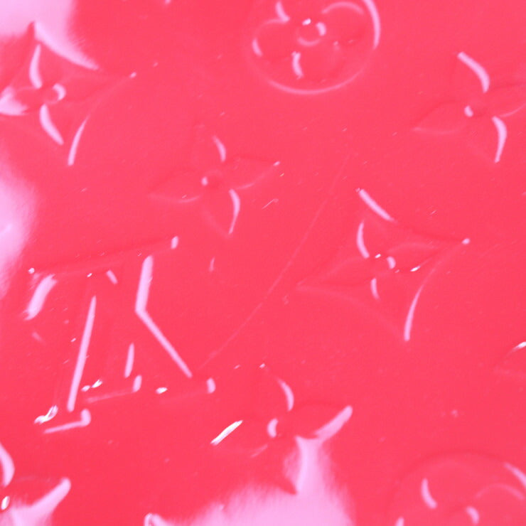 美品 LOUIS VUITTON ルイ ヴィトン スプリング ストリート PM ハンドバッグ M90505 ヴェルニ エピレザー モノグラムキャンバス スカーレット×ブルー×ブラウン ゴールド金具 2WAY ショルダーバッグ