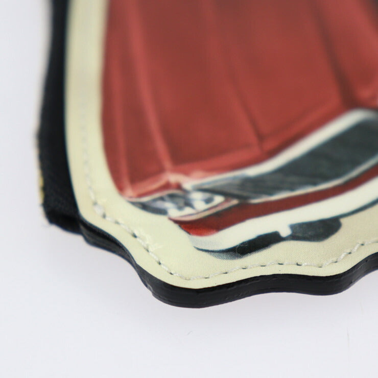 超美品 LOUIS VUITTON ルイ ヴィトン ポルトモネ ヴォワチュール コインケース M50420 パテントレザー マルチカラー ゴールド金具 小銭入れ 車 カー ビトン