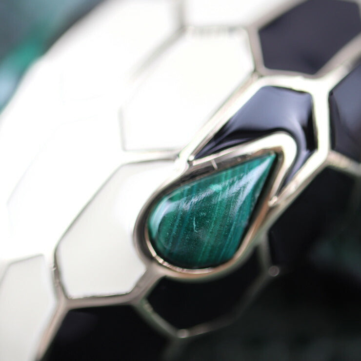 美品 BVLGARI ブルガリ セルペンティ ショルダーバッグ - レザー グリーン系 ゴールド金具 リザード型押し スネークヘッド チェーンショルダー ポシェット