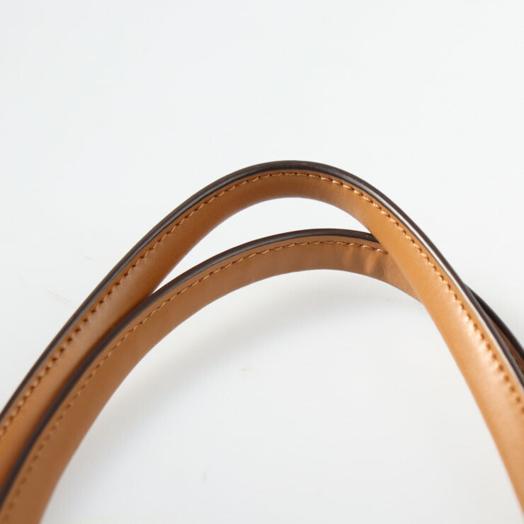 新古未使用展示品 Michael Kors マイケルコース BECK ベック トートバッグ 30T0GKNT3B PVC レザー ブラウン系 ゴールド金具 2WAY ショルダーバッグ