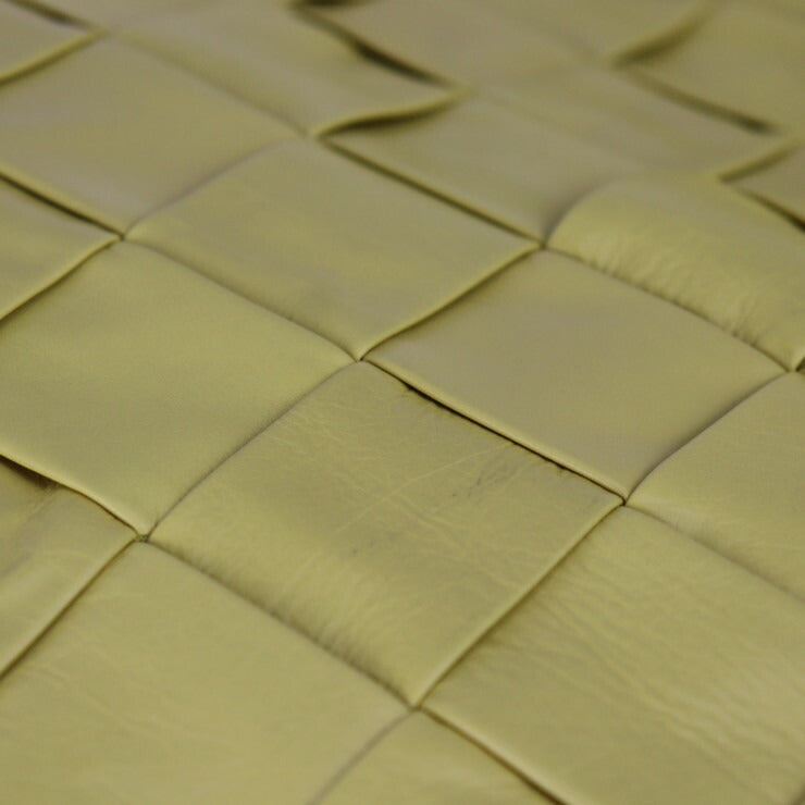 美品 BOTTEGAVENETA ボッテガヴェネタ カセット イントレチャート トートバッグ 629070 レザー イエロー