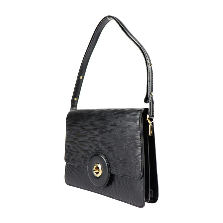 LOUIS VUITTON ルイ ヴィトン フリーラン エピ ショルダーバッグ M52402 レザー ブラック ゴールド金具 ターンロック ビトン