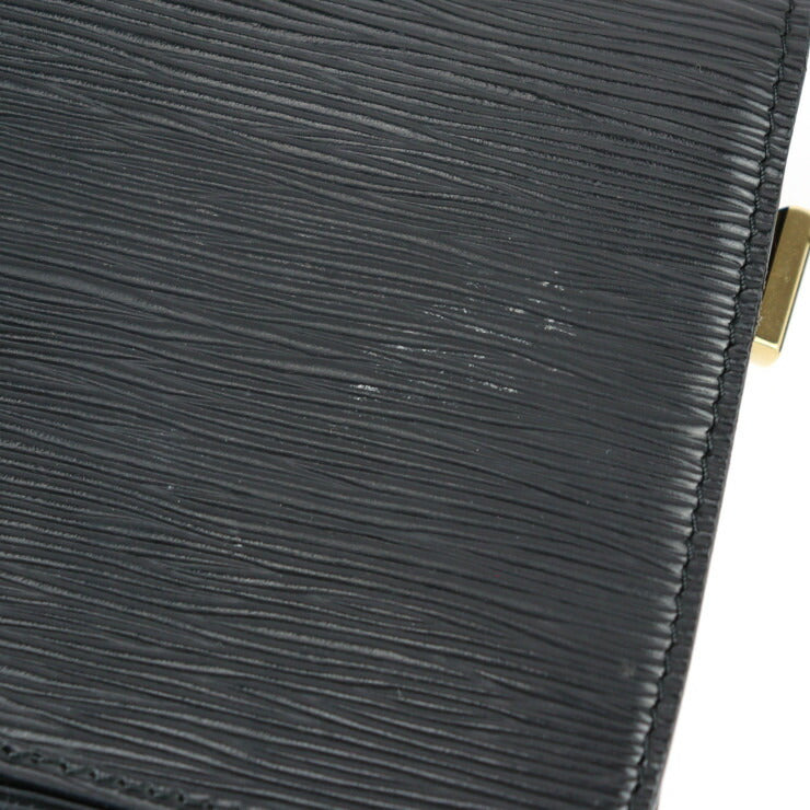 LOUIS VUITTON ルイ ヴィトン フリーラン エピ ショルダーバッグ M52402 レザー ブラック ゴールド金具 ターンロック ビトン