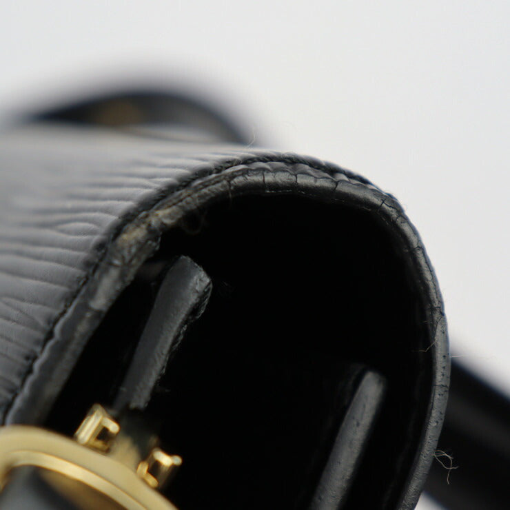 LOUIS VUITTON ルイ ヴィトン フリーラン エピ ショルダーバッグ M52402 レザー ブラック ゴールド金具 ターンロック ビトン