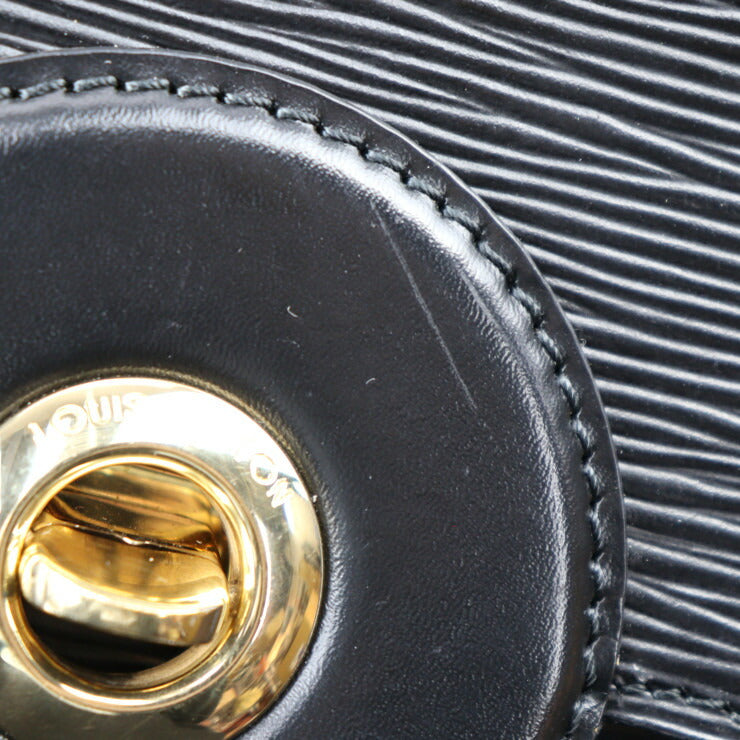 LOUIS VUITTON ルイ ヴィトン フリーラン エピ ショルダーバッグ M52402 レザー ブラック ゴールド金具 ターンロック ビトン