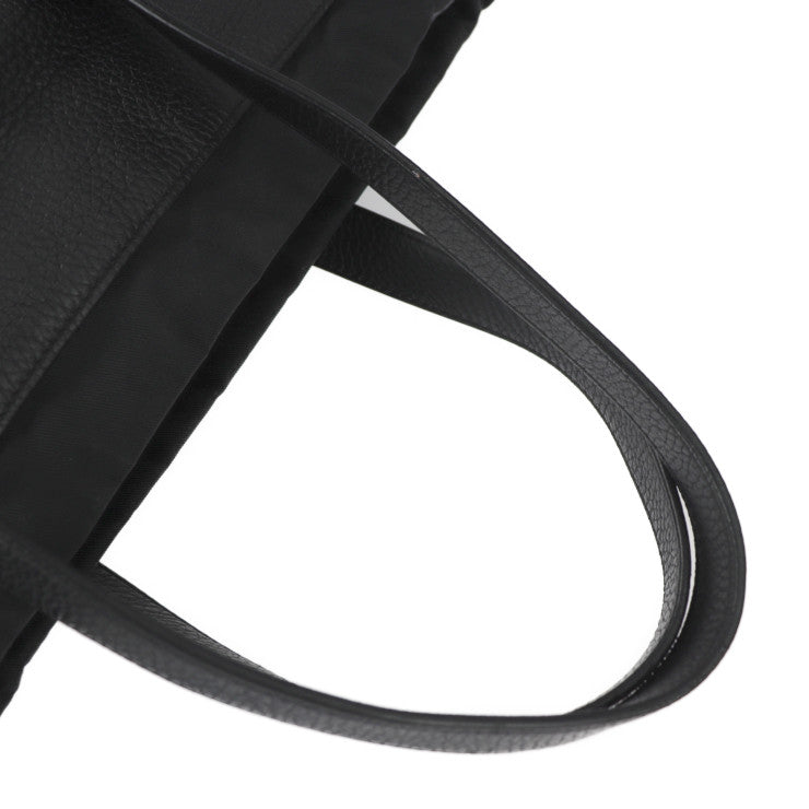 LOUIS VUITTON ルイ ヴィトン カバ ライト LVサークル トートバッグ M55000 トリヨンレザー ブラック シルバー金具 ポーチ付き ビトン