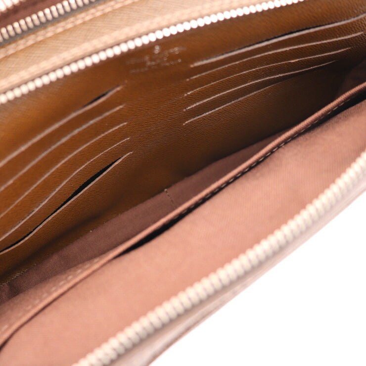 美品 LOUIS VUITTON ルイ ヴィトン パヴェル タイガ セカンドバッグ M31148 レザー グリズリ ブラウン系 シルバー金具 リストレット クラッチバッグ ポーチ ビトン