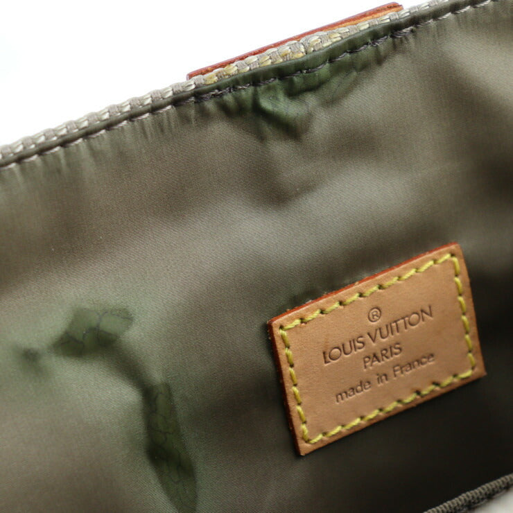 美品 LOUIS VUITTON ルイ ヴィトン ピオニエ ダミエジェアン リュック・デイパック M93056 キャンバス レザー サーブル ベージュ系 シルバー金具 バックパック ビトン