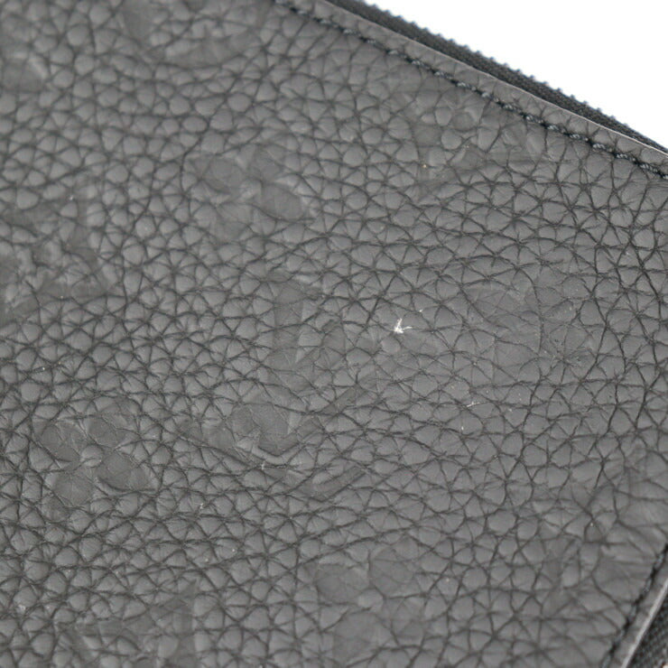 超美品 LOUIS VUITTON ルイ ヴィトン エテュイ ヴォワヤージュ セカンドバッグ M59479 トリヨンレザー ブラック クラッチバッグ ポーチ モノグラム L字ファスナー ビトン