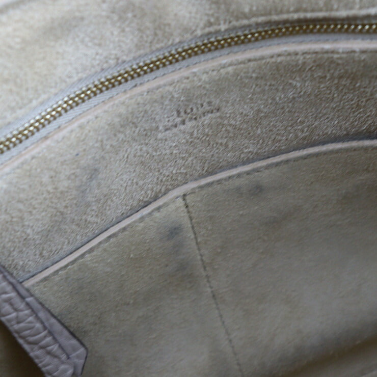 CELINE セリーヌ スモール リングバッグ Ring Small ハンドバッグ 176203 レザー ベージュ系 ゴールド金具