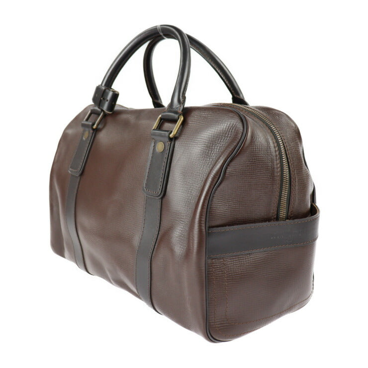 美品 LOUIS VUITTON ルイ ヴィトン キャリーオール ユタ ボストンバッグ M92993 レザー カフェ ダークブラウン系 旅行鞄 トラベルバッグ ビトン