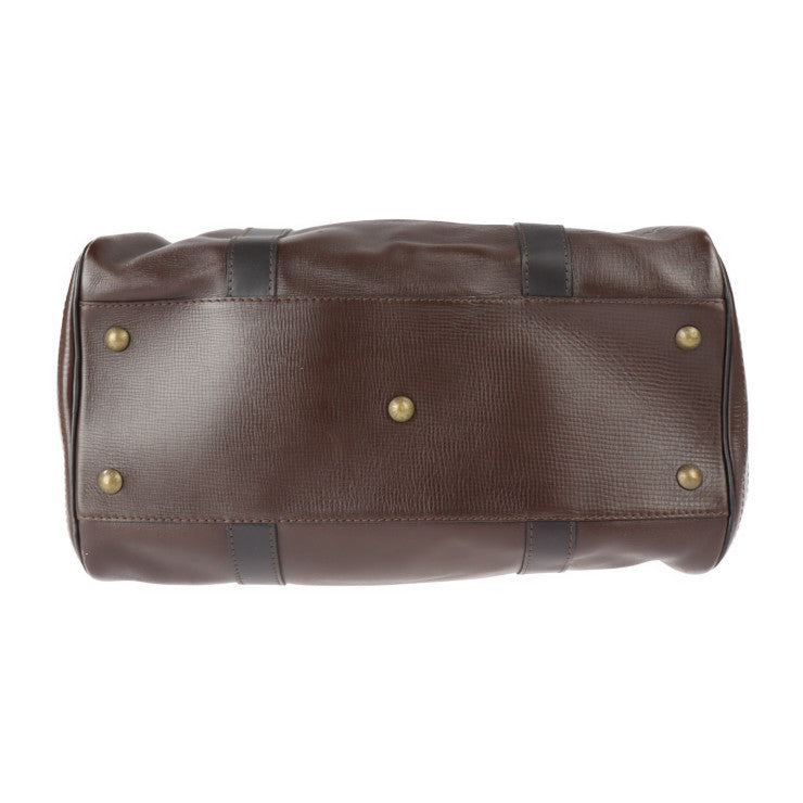 美品 LOUIS VUITTON ルイ ヴィトン キャリーオール ユタ ボストンバッグ M92993 レザー カフェ ダークブラウン系 旅行鞄 トラベルバッグ ビトン