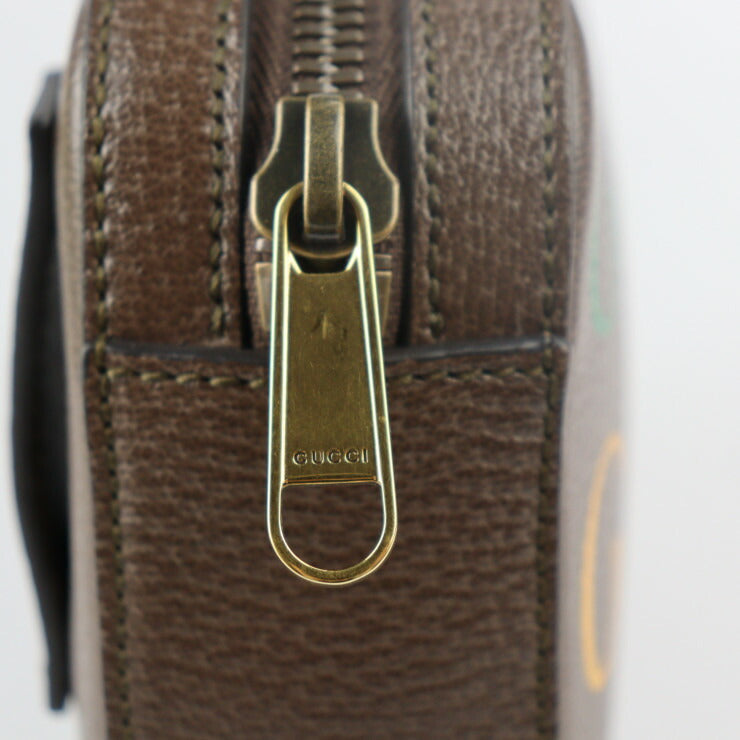 新品未使用展示品 GUCCI グッチ ベルトバッグ 100周年記念 ウエストバッグ 602695 カーフレザー ブラウン マルチカラー ゴールド金具 ロゴ ボディバッグ ウエストポーチ バムバッグ