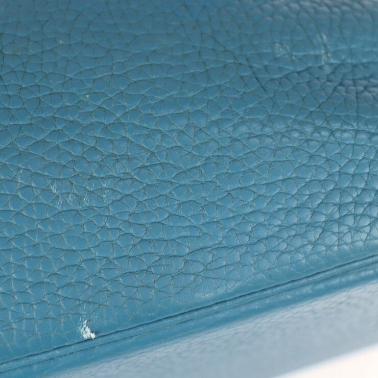 HERMES エルメス ボリード 35 ハンドバッグ - トリヨンクレマンス ブルージーン シルバー金具 2WAY ショルダーバッグ □I刻印