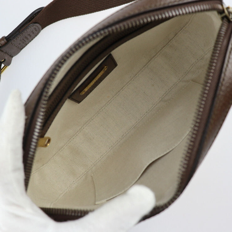 新古未使用展示品 GUCCI グッチ ベルトバッグ 100周年記念 ウエストバッグ 602695 カーフレザー ブラウン マルチカラー ゴールド金具 ロゴ ボディバッグ ウエストポーチ バムバッグ