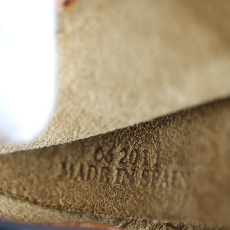 美品 LOEWE ロエベ ホースシュー ショルダーバッグ A826303X03 レザー イエロー系 ブラウン 巾着