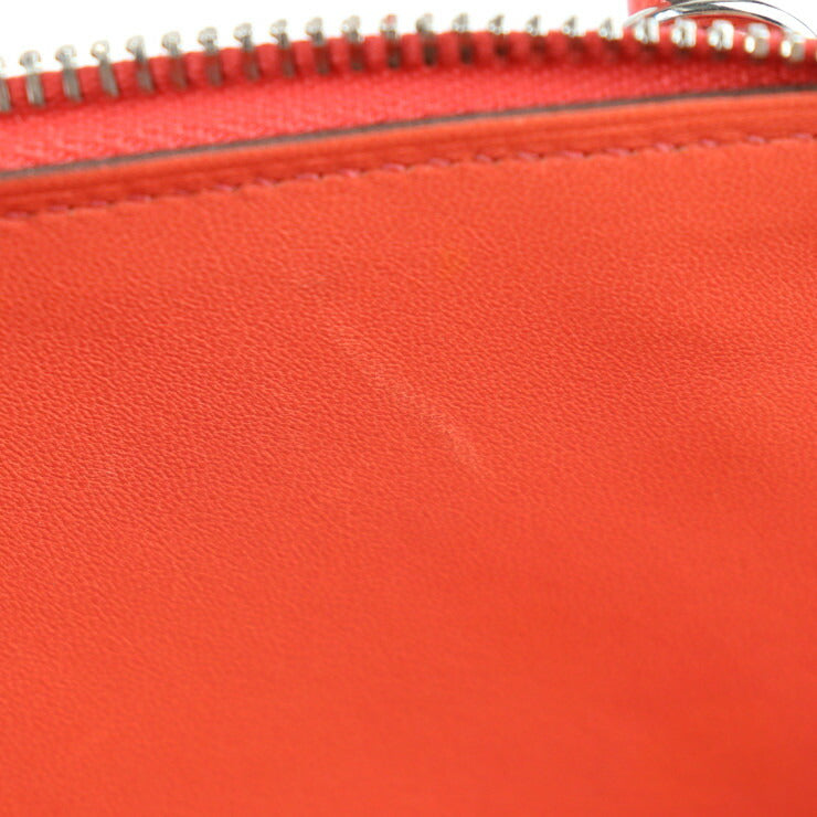 美品 HERMES エルメス ボリード 27 ハンドバッグ - ヴォーエプソン ローズジャイプール ピンクオレンジ系 シルバー金具 2WAY ショルダーバッグ X刻印