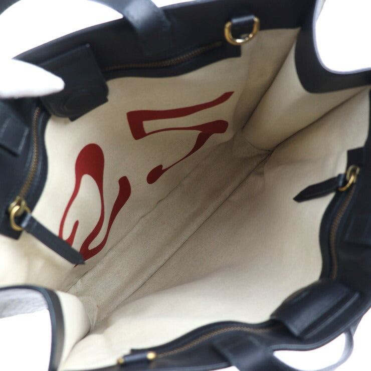 美品 GUCCI グッチ Bee Print ビープリント トートバッグ GGスプリーム トートバッグ 450950 PVC レザー ベージュ ブラウン ブラック 2WAY ショルダーバッグ 蜂