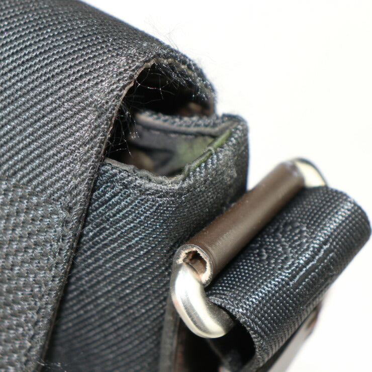 LOUIS VUITTON ルイ ヴィトン ルー ショルダーバッグ M93079 ダミエジェアンキャンバス レザー ブラック シルバー金具 メッセンジャーバッグ ビトン