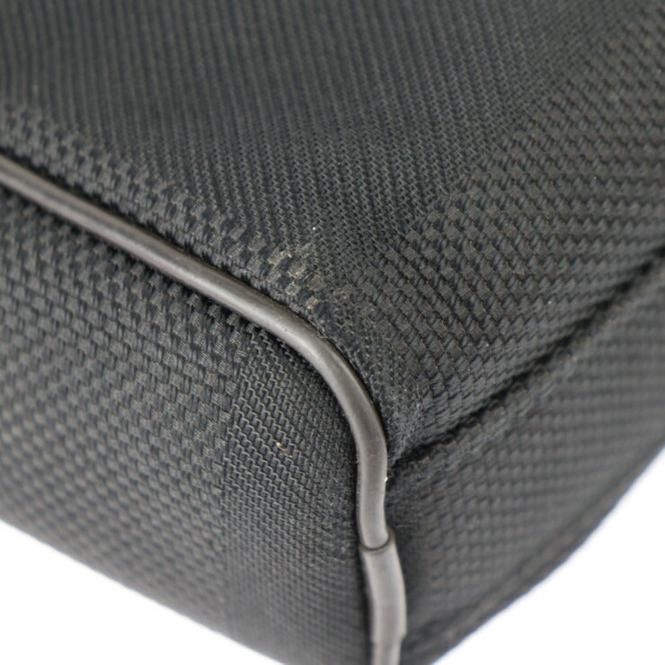 LOUIS VUITTON ルイ ヴィトン シタダンNM ショルダーバッグ M93223 ダミエジェアンキャンバス レザー ブラック ブラウン シルバー金具 メッセンジャーバッグ ビトン