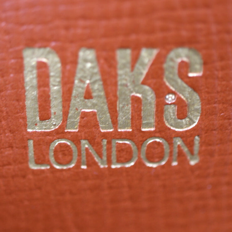 美品 DAKS ダックス ブリーフケース ACE エース コラボ ビジネスバッグ - レザー ブラウン ゴールド金具 ハンドバッグ 書類鞄